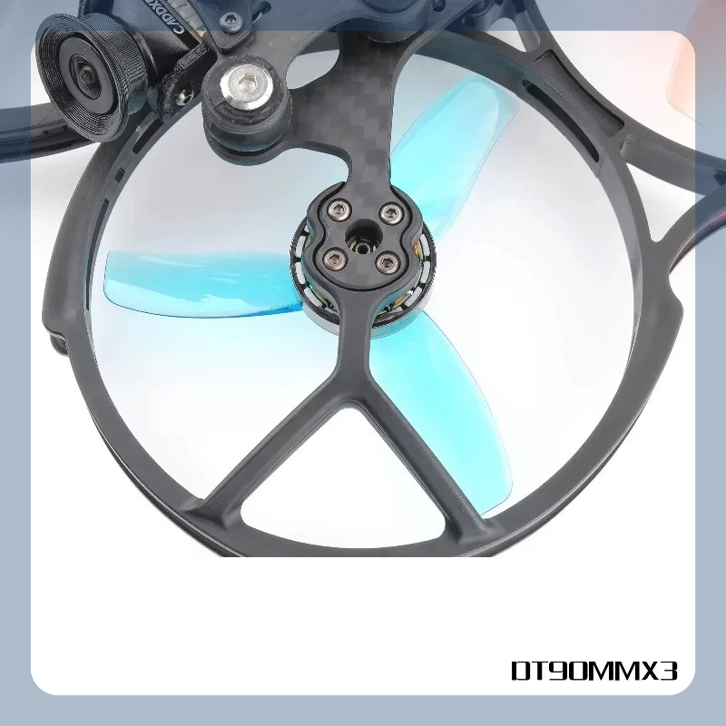 Drone Racing Propeller - HQProp 3.5-inch 3-Blade Propellers T90 DT90mm×3