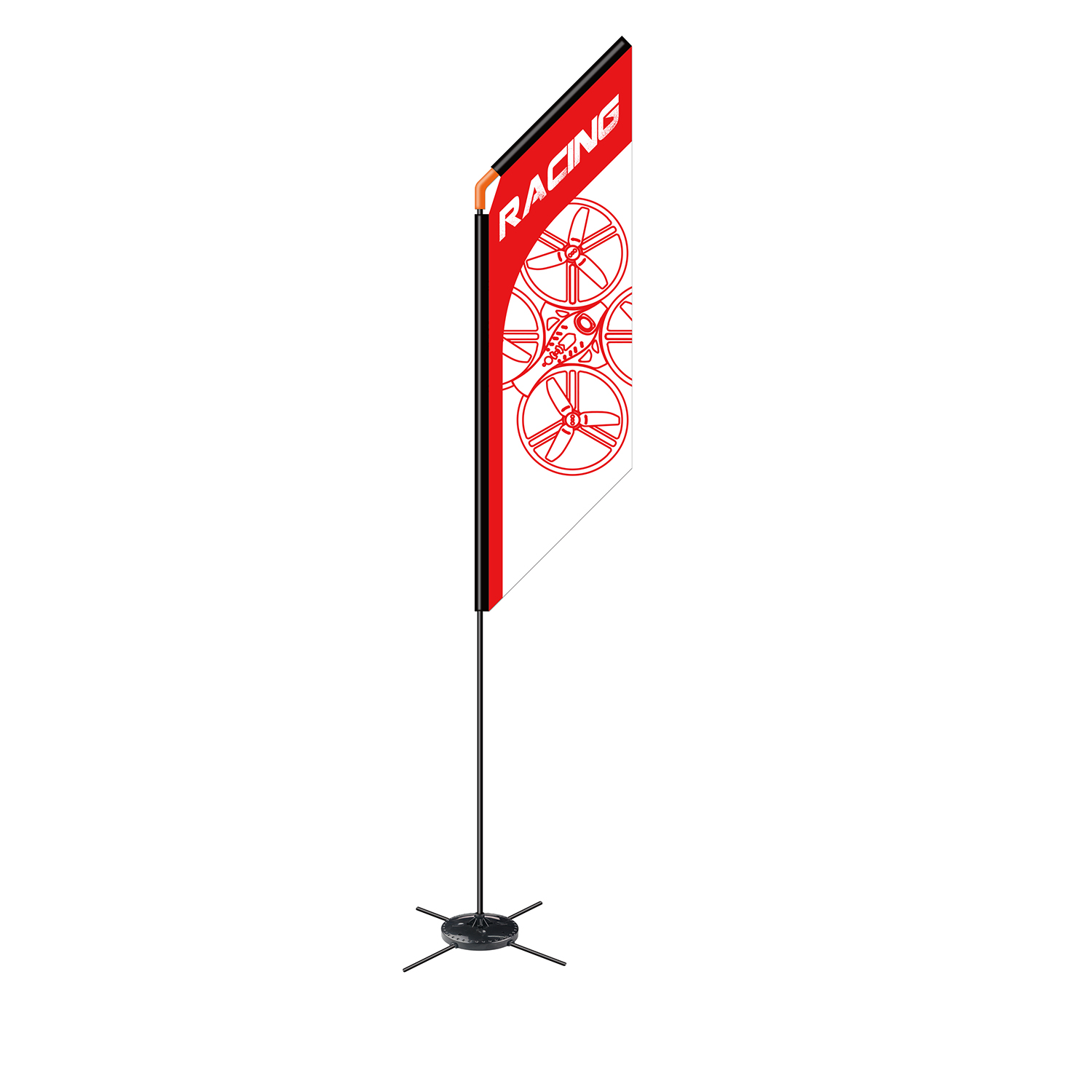 Drone Racing Gate - 560mm FPV Racer Flag Drone Quad
