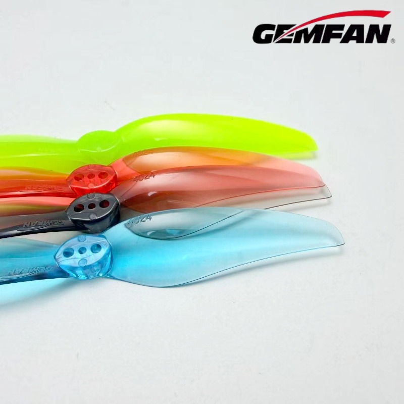 Drone Racing Propeller - 4Pairs Gemfan Hurricane 4024 2 Blade