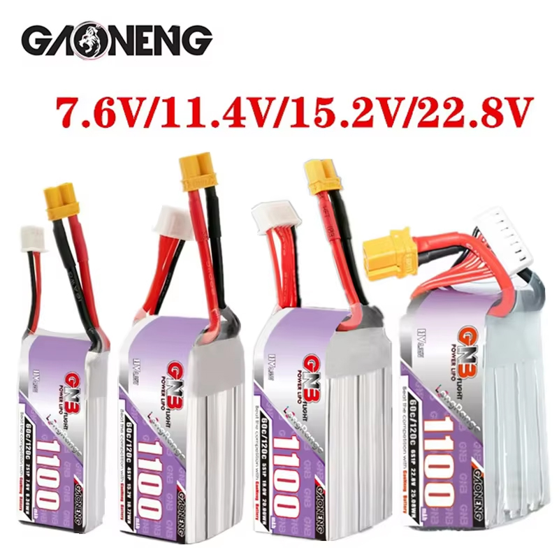 Drone Racing Battery - GNB 1100mAh 2S 3S 4S 6S
