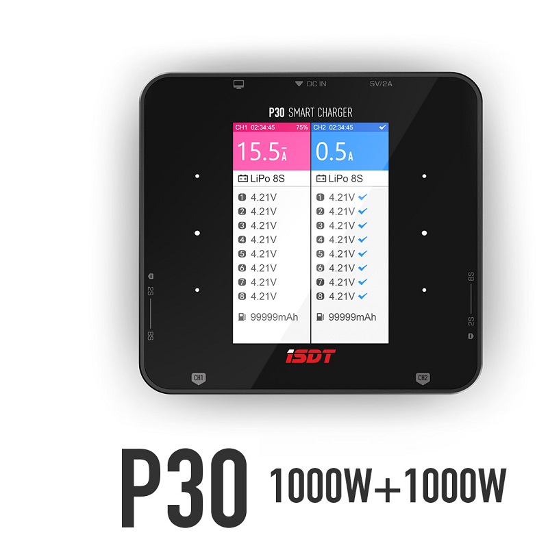 Drone Racing Charger - ISDT P30 Dual Balance Charger Signal