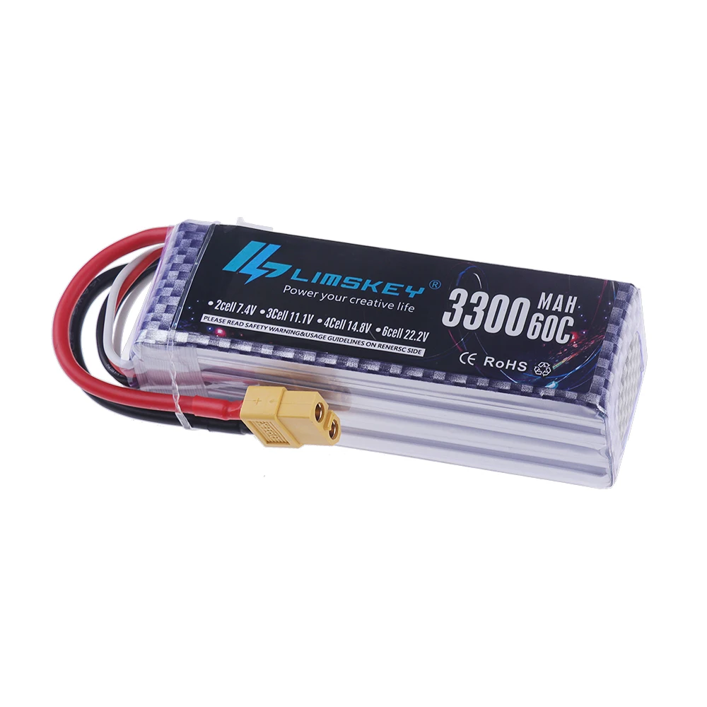 4S LiPo Battery 14.8V 3300mAh  - đánh giá và giá Drone Racing Battery