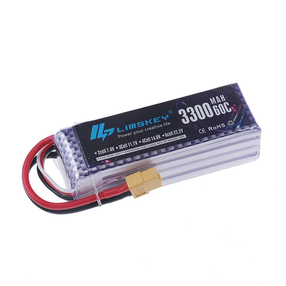 4S LiPo Battery 14.8V 3300mAh  - đánh giá và giá Drone Racing Battery