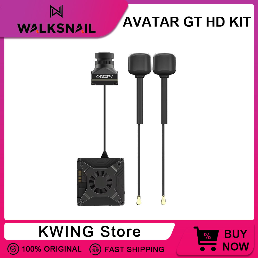 Walksnail Avatar GT HD KIT 2W  - đánh giá và giá Drone Racing Camera