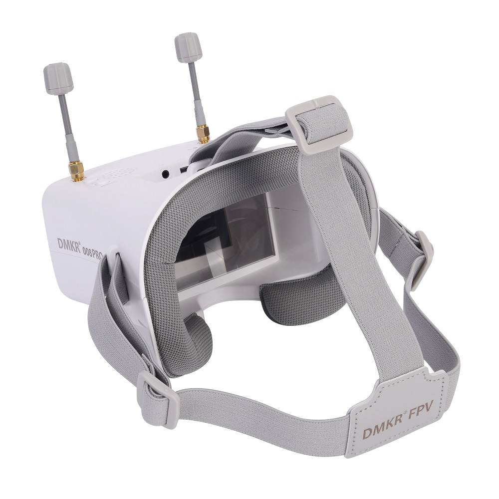 Original 008D PRO White FPV Go - đánh giá và giá Drone Racing Goggles