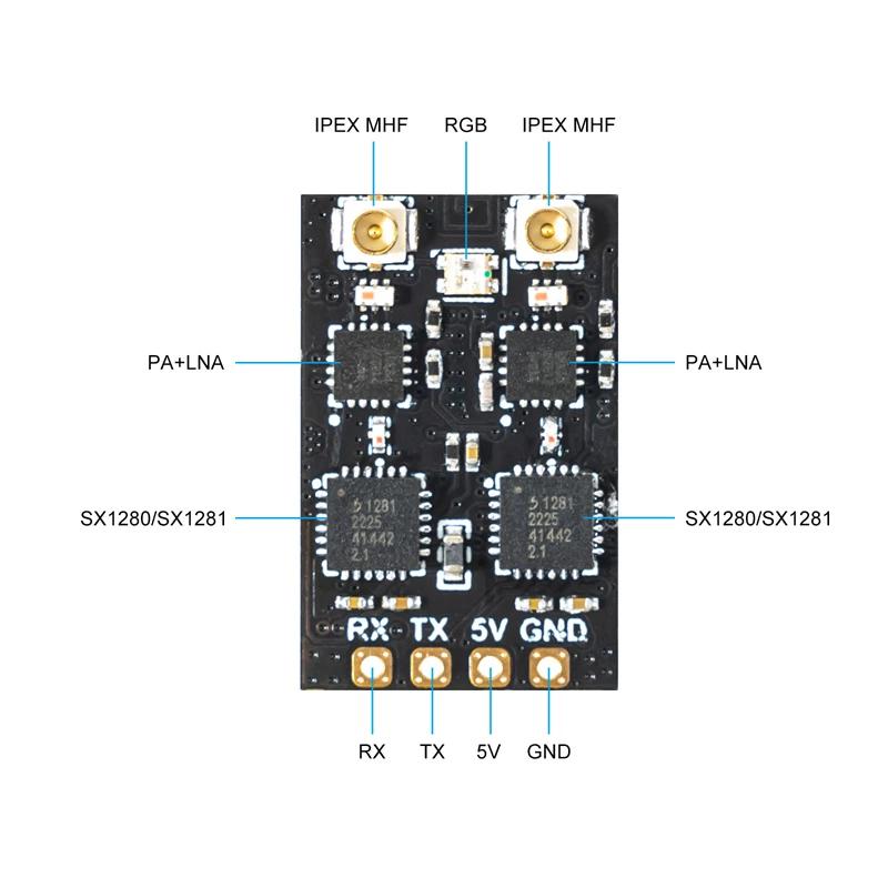 BETAFPV ELRS Receiver 915MHz F - đánh giá và giá Drone Racing Receiver