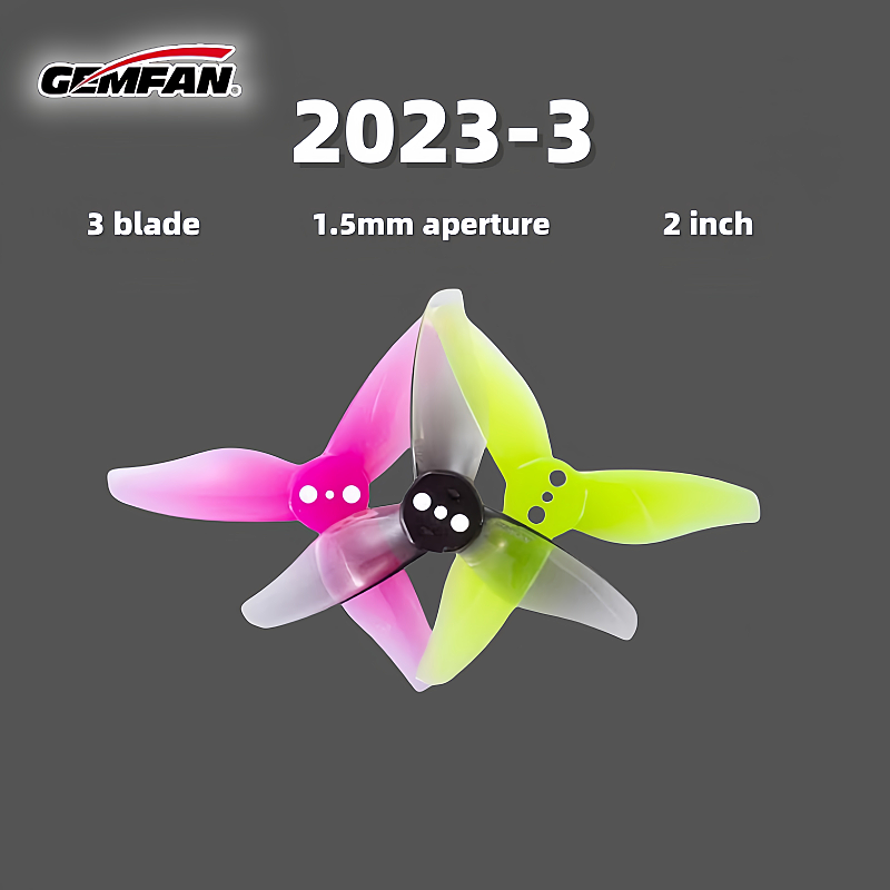 Gemfan 2023 three bladed 2-inc - đánh giá và giá Drone Racing Gate