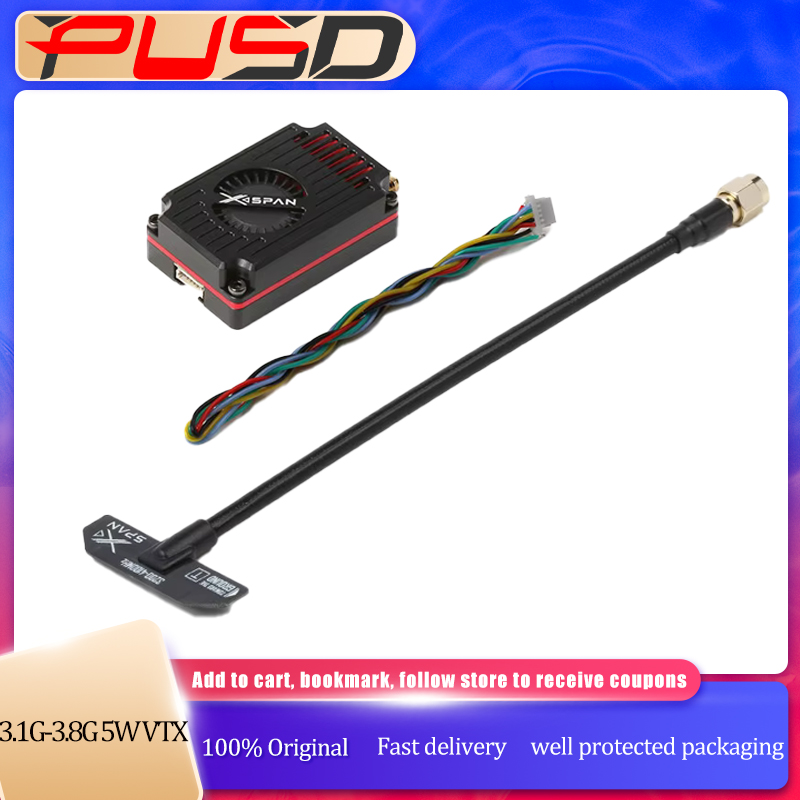Rushfpv Rush FPV XSPAN 3.1G-3. - đánh giá và giá Drone Racing Vtx