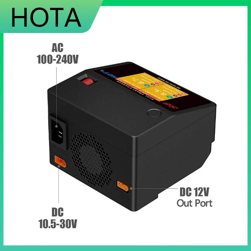 SkyCityFPV  HOTA S6 AC 400W 15 - đánh giá và giá Drone Racing Charger