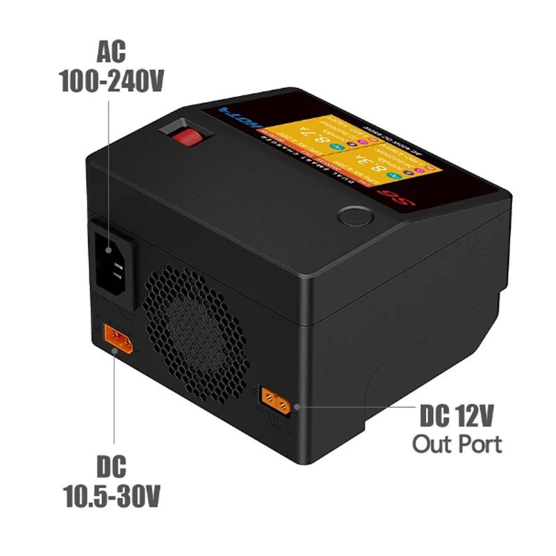 SkyCityFPV  HOTA S6 AC 400W 15 - đánh giá và giá Drone Racing Charger