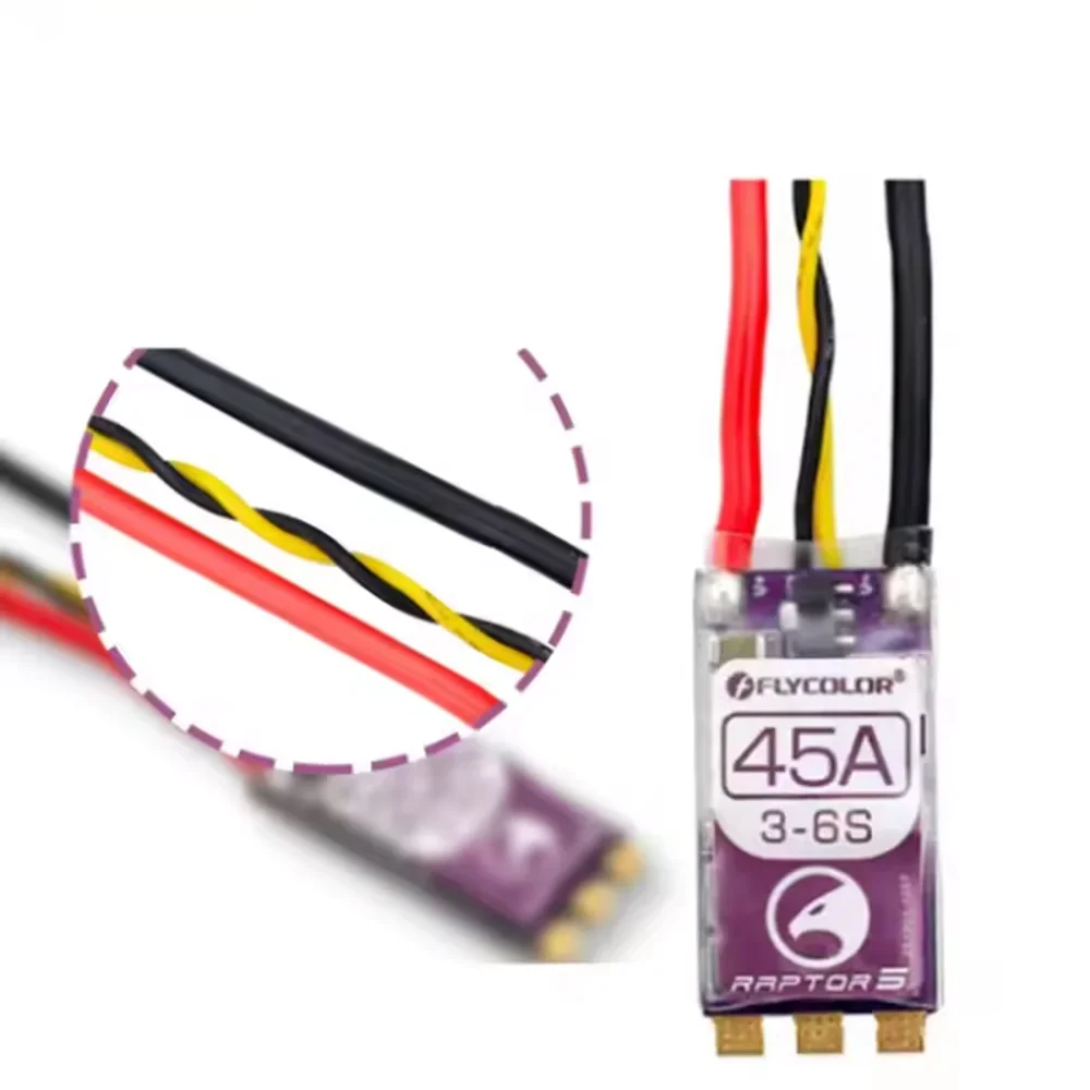 FLYCOLOR Raptor 5 20A 35A 45A  - đánh giá và giá Drone Racing Esc