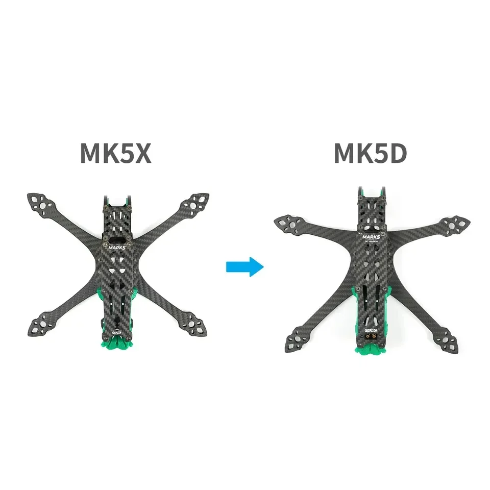 GEP-MK5D O3 MK5X to MK5D DeadC - đánh giá và giá Drone Racing Frame