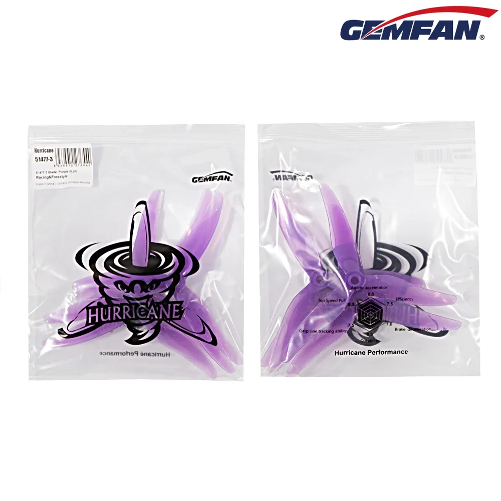 10Pairs (10CW + 10CCW) Gemfan  - đánh giá và giá Drone Racing Propeller