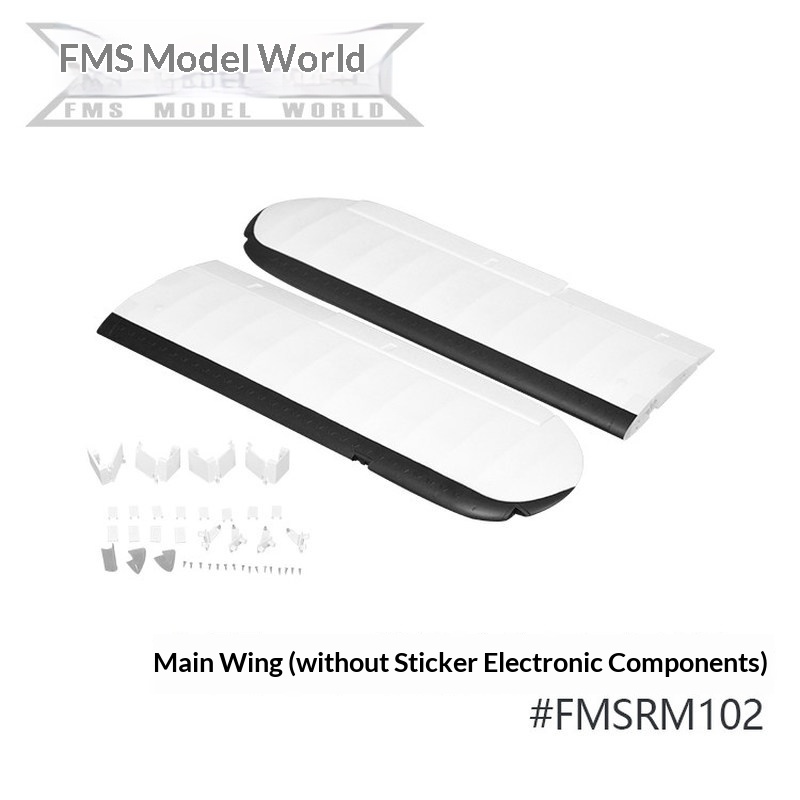 FMS RC Plane Decals For 1700mm - đánh giá và giá Drone Racing Motor
