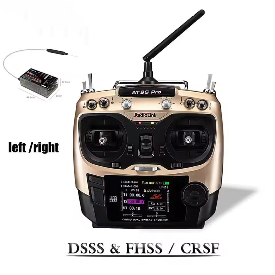 Radiolink AT9SPro 12CH 2.4G DS - đánh giá và giá Drone Racing Receiver