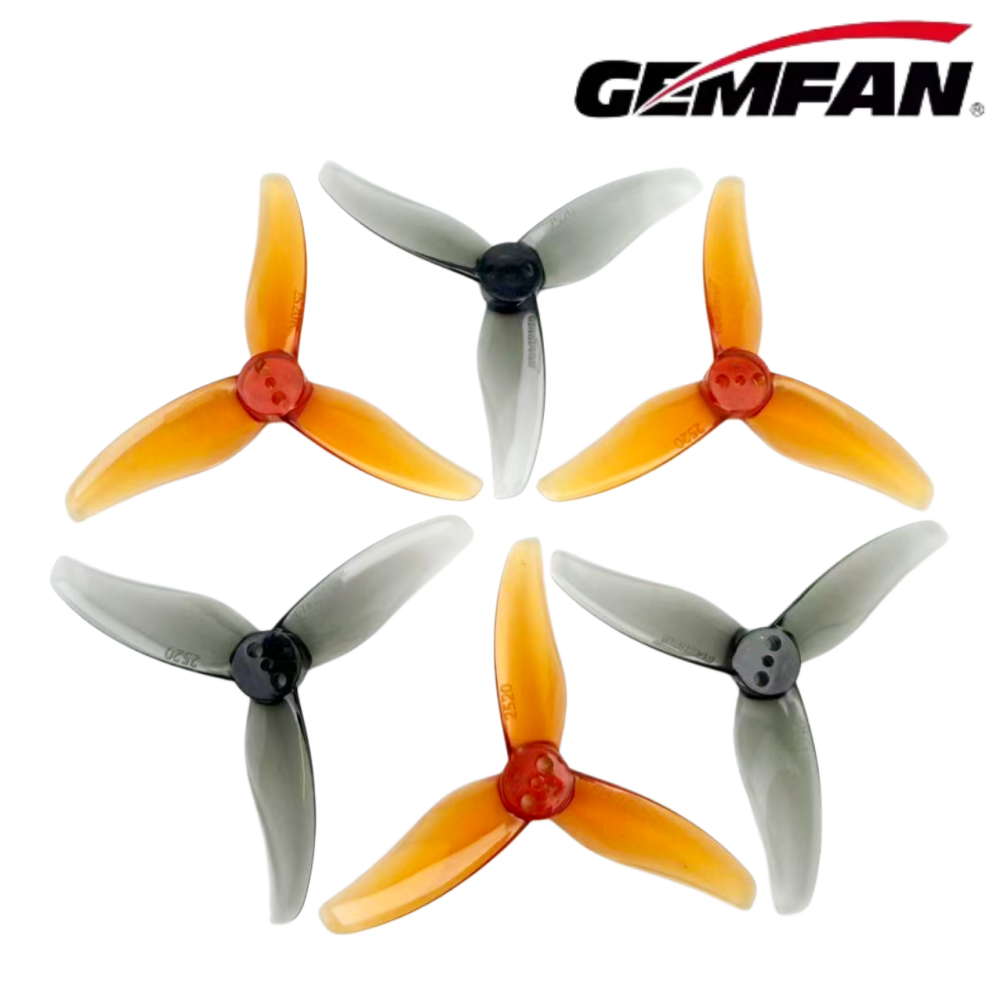 4Pairs Gemfan Hurricane 2520 2 - đánh giá và giá Drone Racing Propeller