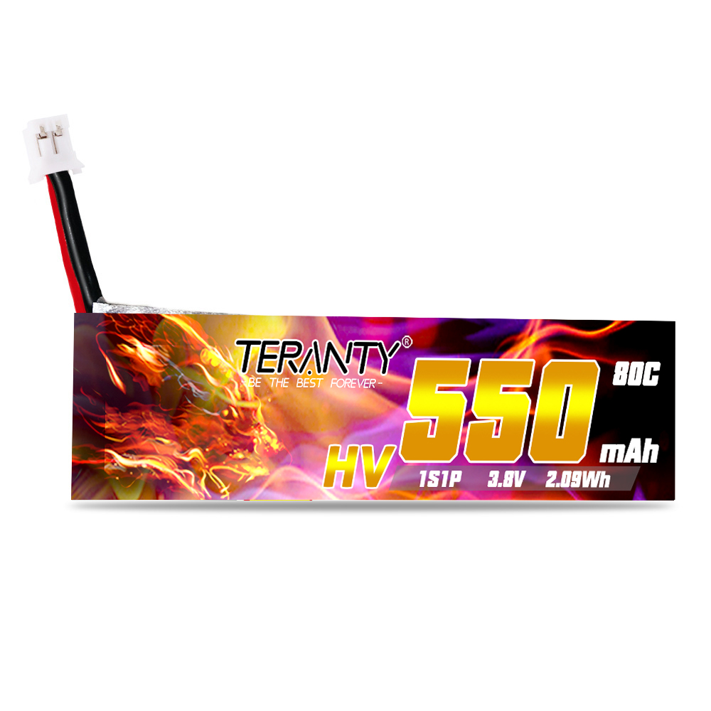 TERANTY HV 1S 3.8V 550mAh 80C/ - đánh giá và giá Drone Racing Battery