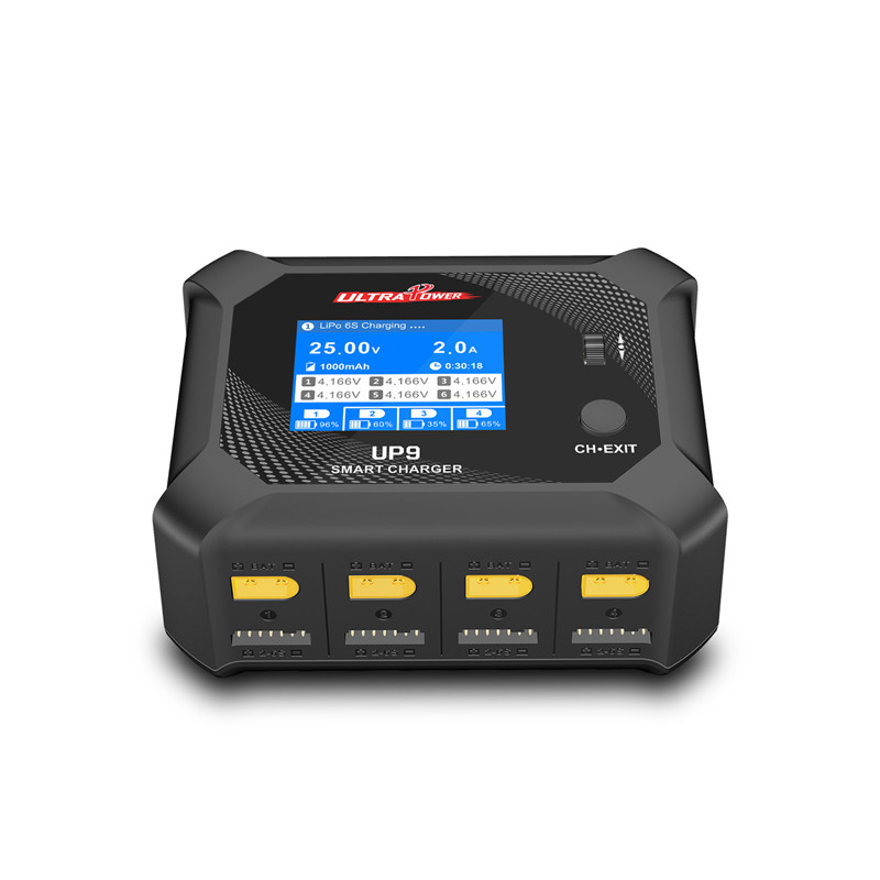 ULTRA POWER UP9 AC 100W DC 200 - đánh giá và giá Drone Racing Charger