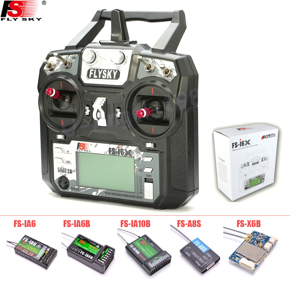 FLYSKY FS-i6X FS i6X 10CH 2.4G - đánh giá và giá Drone Racing Battery