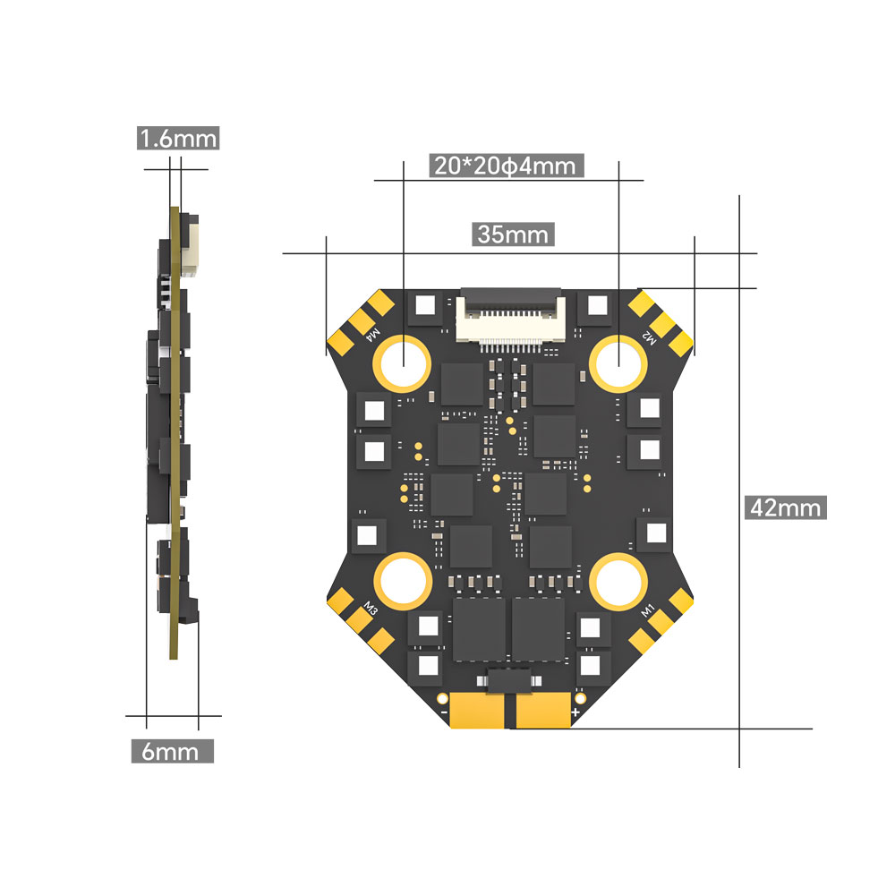 iFlight Borg F7 Mini Stack Fli - đánh giá và giá Drone Racing Flight Controller