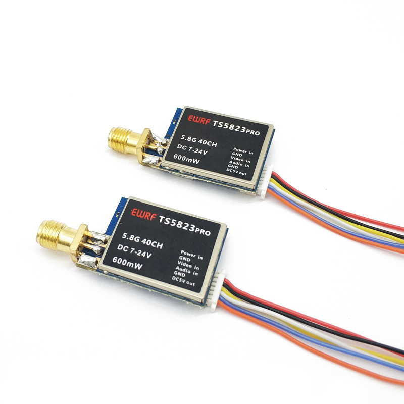 EWRF TS5823 Pro 200mW/600mW Vi - đánh giá và giá Drone Racing Vtx