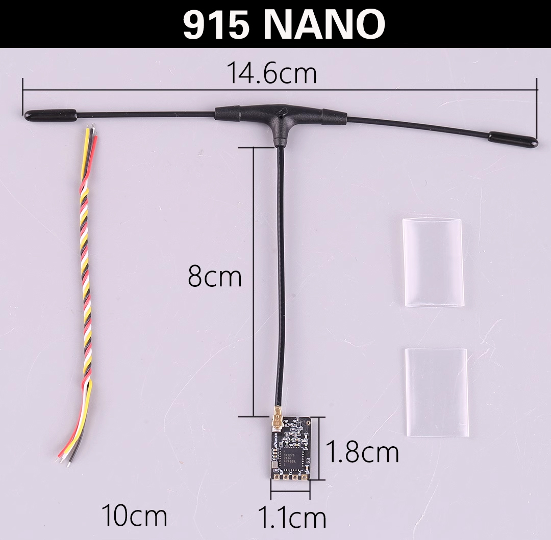 BAYCK ELRS 915 Nano ELRS Recei - đánh giá và giá Drone Racing Antenna